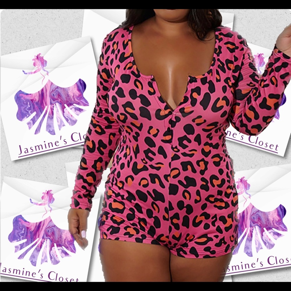 Leopard onesie